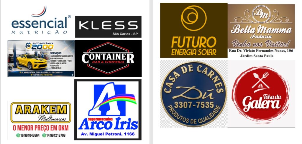 Parceiros e patrocinadores